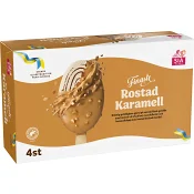 Finaste Rostad karamell 4-p SIA Glass.