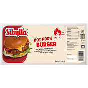Hot burger pork 540g Sibylla.