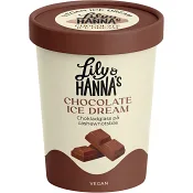 Glass Chocolate ice dream 465ml Lily &amp; Hanna's.