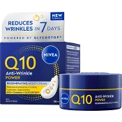 Nattkräm Q10 Anti-Wrinkle Power Regenerating Night Cream 50ml Nivea.