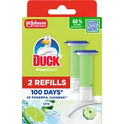 Toalettrengöring Fresh Discs Lime Refill 72ml Duck.