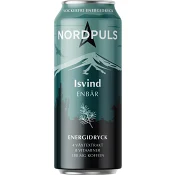 Energidryck Isvind Med Smak Av Enbär Sockerfri 330ml Nordpuls.