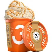 Glass Salty peanut swirl 450ml Tre Vänners Glass.