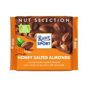 Chokladkaka Salta Mandlar 100g Ritter.