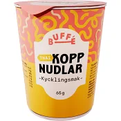 Nudlar i kopp Kyckling 65g Buffé.