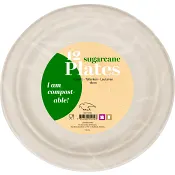 Assietter Sockerrör 18cm 12pack Falk.