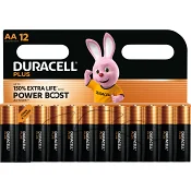 Batteri Plus AA 12-p Duracell.