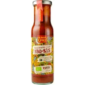 BBQ-sås Ekspånsrökt Chili Ekologisk 250ml Skånsk Chili.