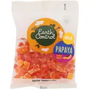 Papaya Torkad Tärningar 150g Earth Control.