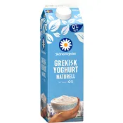 Grekisk Yoghurt Naturell 0% Skånemejerier.