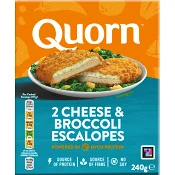Vegetarisk Cheese &amp; broccoli escalopes 240g Quorn.