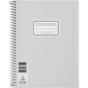 Kollegieblock Bas olinjerat A5.