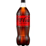 Läsk Cola Zero 1.5l Coca-Cola.