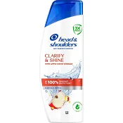 Mjällschampo Clarify &amp; Shine Äppelcidervinäger 250ml Head &amp; Shoulders.