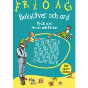 Pyssla med pettson och findus : bokstäver och ord med klistermärken.