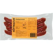 Kryddkorv Kabanoss Vitlök Svartpeppar 250g Köttkultur.