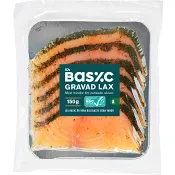 Lax Gravad Skivad Upptinad 150g ICA Basic.