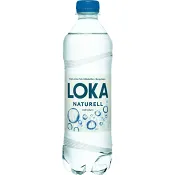Vatten Kolsyrat Naturell 50cl Loka.