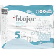 Öppna Blöjor Strl 5 10-14kg 44-p Miljömärkt ICA.