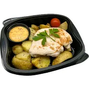 Kycklingfilé Med Rostad Potatis Och Chilibearnaise 370g Jätten Cater.