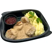 Köttbullar Med Potatismos Lingon &amp; Gräddsås 427g Jätten Cater.