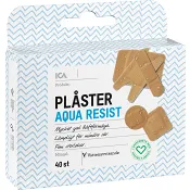 Plåster Aqua 40-p ICA Hjärtat.