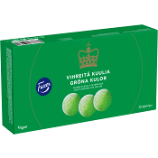 Gröna kulor 260g Fazer.