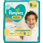 Blöjor Premium Protection Strl 5 11-16kg VP 34p Pampers.