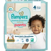 Byxblöjor Premium Protection Pants Strl 4 9-15kg 31p Pampers.