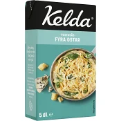 Pastasås Fyra Ostar 5dl Kelda.