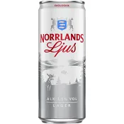 Öl ljus lager EKO 3.5% 33cl Norrlands Guld.