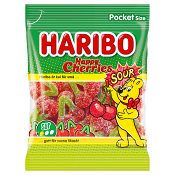 Godis Happy Cherries Sour 75g Haribo.