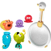 Lekset fisk med håv Carlobaby.