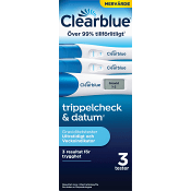 Graviditetstest Triple Check 3-p Clearblue.