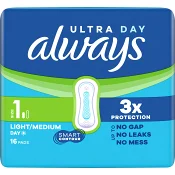 Binda Ultra Normal utan vingar size 1 16-p Always.