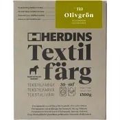 Textilfärg Natural fibre Olivgrön Herdins.