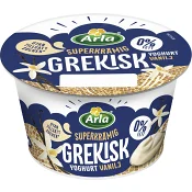 Grekisk Yoghurt Vanilj 0,2% 200g Arla®.