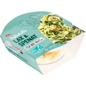 Tagliatelle lax &amp; spenat 370g ICA.