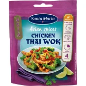 Kryddmix Chicken Thai Wok påse 30g Santa Maria.