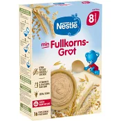 Barnmat Min Fullkornsgröt 8m 16-port Nestle.