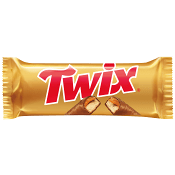 Chokladbar 50g Twix.