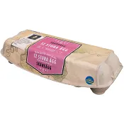 Ägg Frigående inomhus L 12-p Skåneägg Stjärnägg.