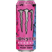 Energidryck Ultra Fantasy Ruby Red 50cl Monster Energy.