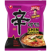 Snabbnudlar Shin Ramyun Tomyum 123g Nongshim.