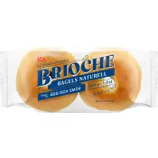 Brioche Bagel 4-p 300g ICA.