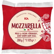 Mozzarella 125g ICA.