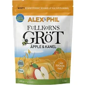 Fullkornsgröt Äpple &amp; kanel 1-3 år 400g Alex&amp;Phil.