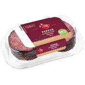 Pepparsalami skivad Fettsnål 125g Göl Pölser.
