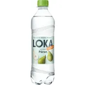 Vatten Kolsyrat Päron 50cl Loka.