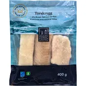 Torskrygg Atlanten MSC Fryst 400g Vinga Seafood.